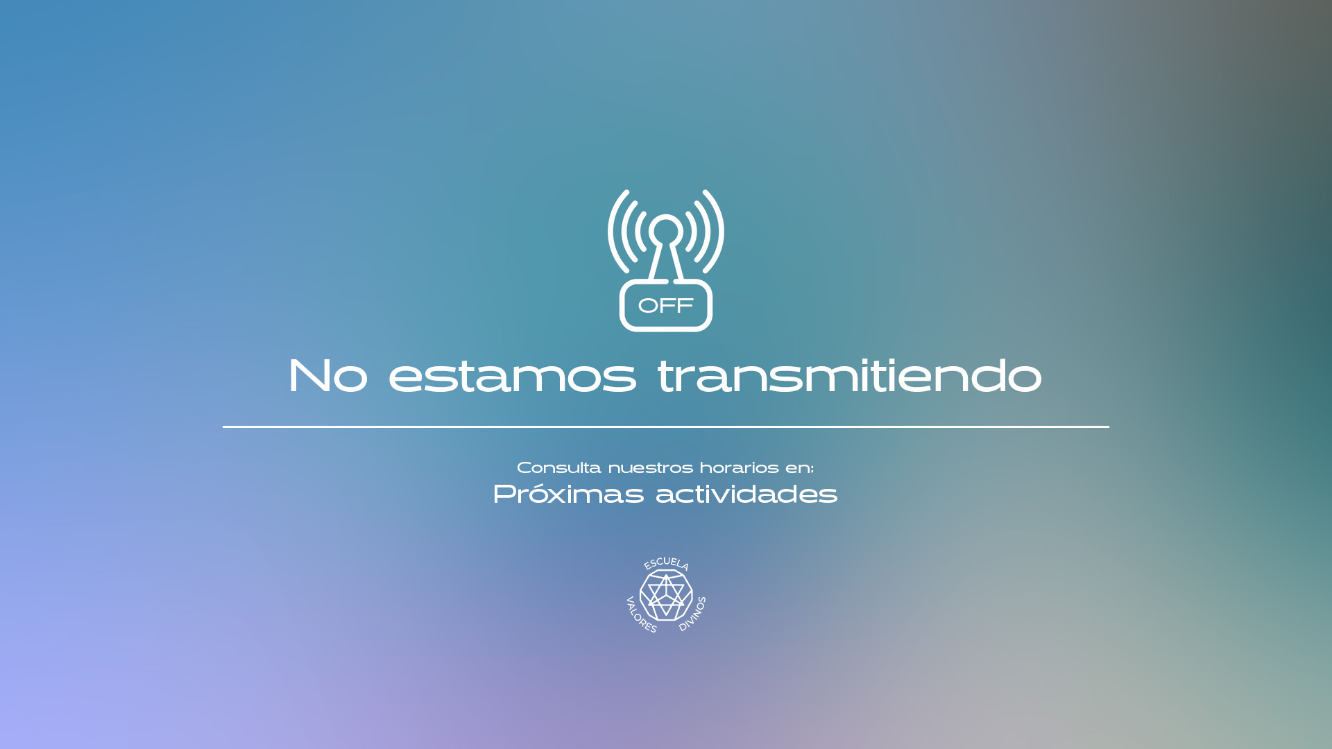 No estamos en vivo